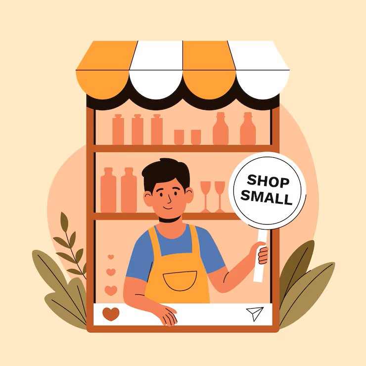 illustration-plate-du-samedi-pour-petites-entreprises_23-2150992883